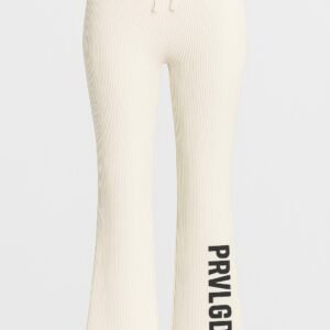 Ribbed Flare Pants
